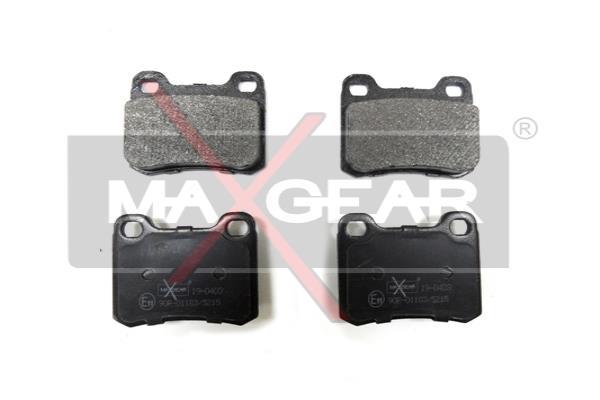 Sada brzdových platničiek kotúčovej brzdy MAXGEAR (19-0403)