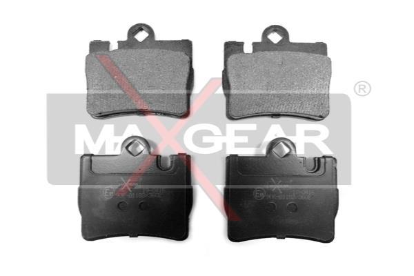 Sada brzdových platničiek kotúčovej brzdy MAXGEAR (19-0416)