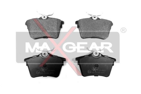 Sada brzdových platničiek kotúčovej brzdy MAXGEAR (19-0423)