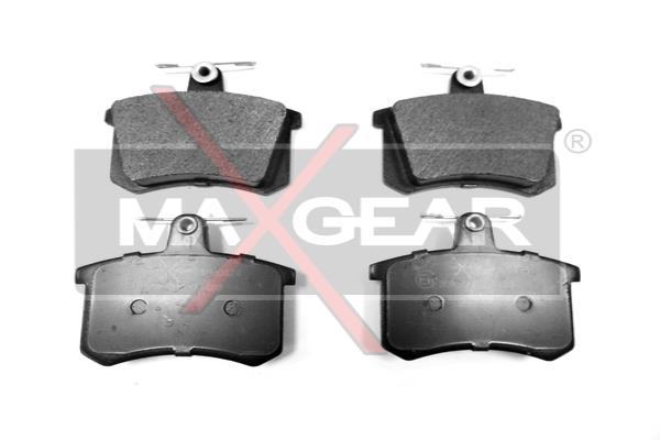 Sada brzdových platničiek kotúčovej brzdy MAXGEAR (19-0424)