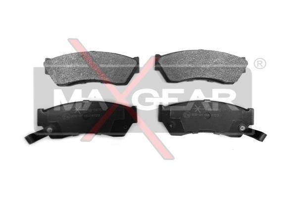 Sada brzdových platničiek kotúčovej brzdy MAXGEAR (19-0476)