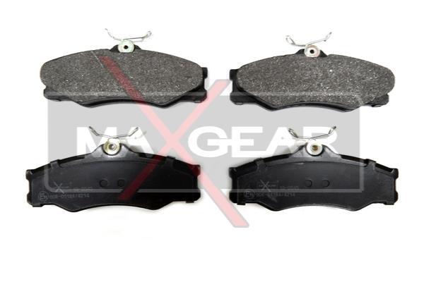 Sada brzdových platničiek kotúčovej brzdy MAXGEAR (19-0545)