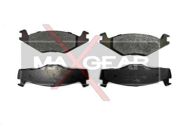 Sada brzdových platničiek kotúčovej brzdy MAXGEAR (19-0582)