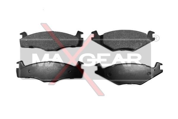 Sada brzdových platničiek kotúčovej brzdy MAXGEAR (19-0583)