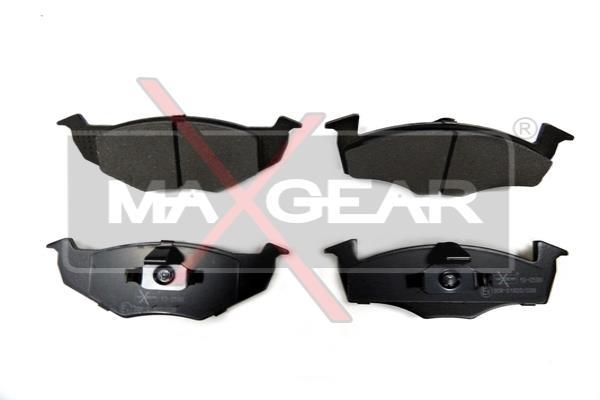 Sada brzdových platničiek kotúčovej brzdy MAXGEAR (19-0599)