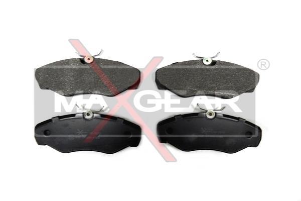 Sada brzdových platničiek kotúčovej brzdy MAXGEAR (19-0610)