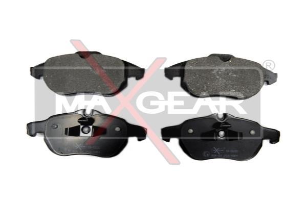 Sada brzdových platničiek kotúčovej brzdy MAXGEAR (19-0632)