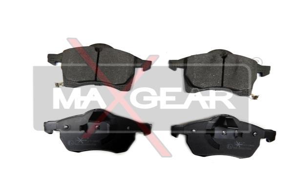 Sada brzdových platničiek kotúčovej brzdy MAXGEAR (19-0641)