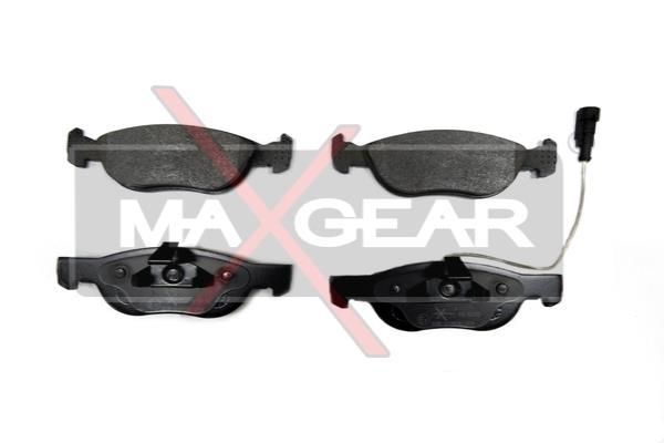 Sada brzdových platničiek kotúčovej brzdy MAXGEAR (19-0655)