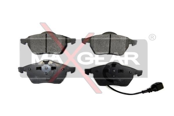 Sada brzdových platničiek kotúčovej brzdy MAXGEAR (19-0661)