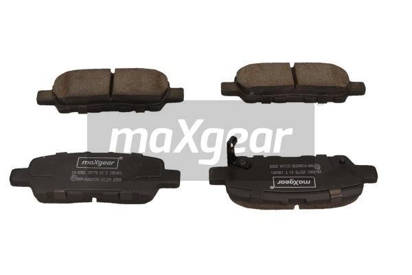 Sada brzdových platničiek kotúčovej brzdy MAXGEAR (19-3381)