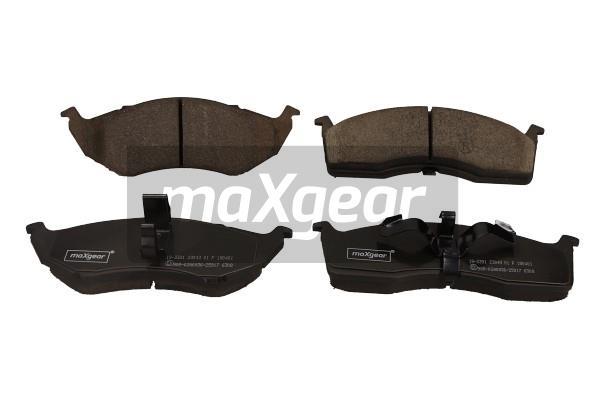 Sada brzdových platničiek kotúčovej brzdy MAXGEAR (19-3391)