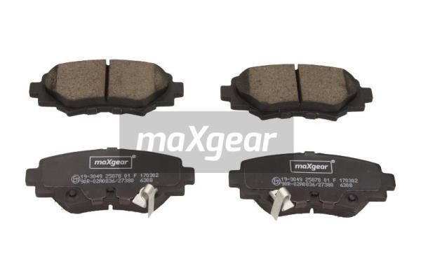 Sada brzdových platničiek kotúčovej brzdy MAXGEAR (19-3049)