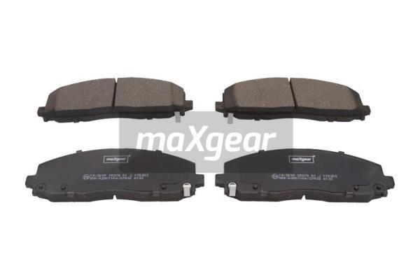 Sada brzdových platničiek kotúčovej brzdy MAXGEAR (19-3035)