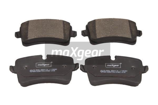 Sada brzdových platničiek kotúčovej brzdy MAXGEAR (19-3026)