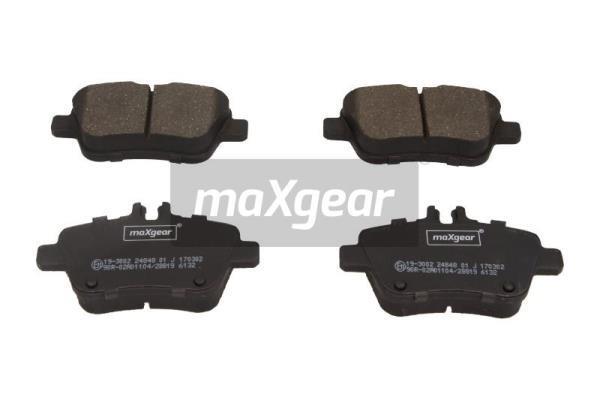 Sada brzdových platničiek kotúčovej brzdy MAXGEAR (19-3002)