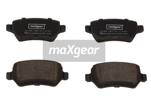 Sada brzdových platničiek kotúčovej brzdy MAXGEAR (19-0450)