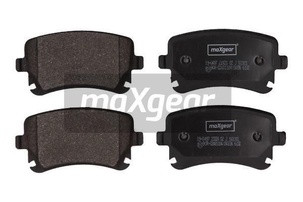 Sada brzdových platničiek kotúčovej brzdy MAXGEAR (19-0497)