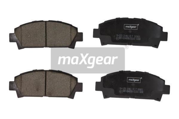 Sada brzdových platničiek kotúčovej brzdy MAXGEAR (19-1151)