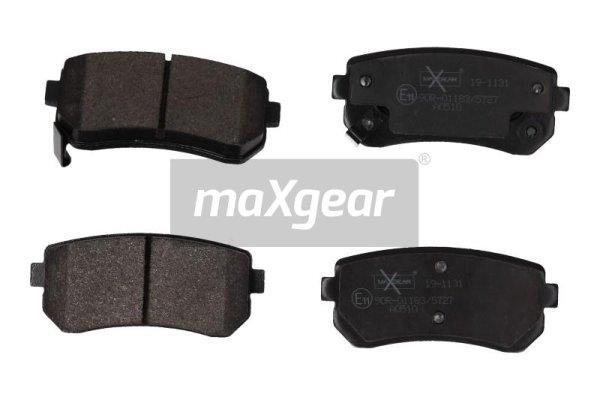 Sada brzdových platničiek kotúčovej brzdy MAXGEAR (19-1131)