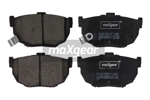 Sada brzdových platničiek kotúčovej brzdy MAXGEAR (19-1134)