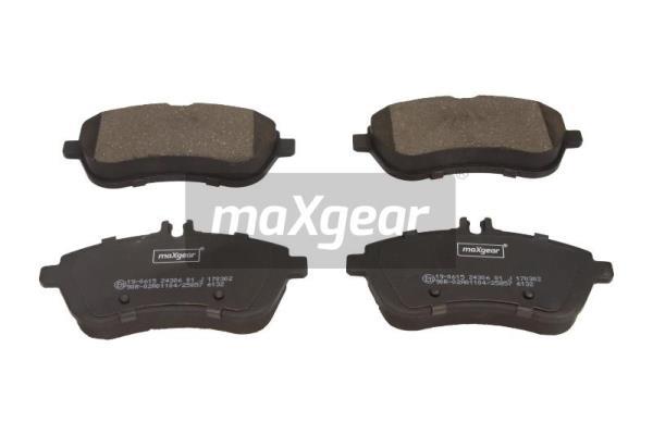 Sada brzdových platničiek kotúčovej brzdy MAXGEAR (19-0615)
